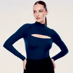 Body Luciana Talla S/m Azul Oscuro