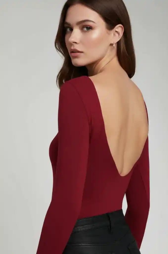 Body Alma Vinotinto Talla S/m