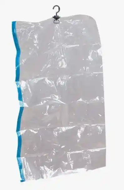 12 Bolsas Ahorradoras De Empaque Al Vacío Para Colgar 145x70