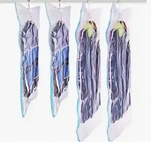 12 Bolsas Ahorradoras De Empaque Al Vacío Para Colgar 145x70