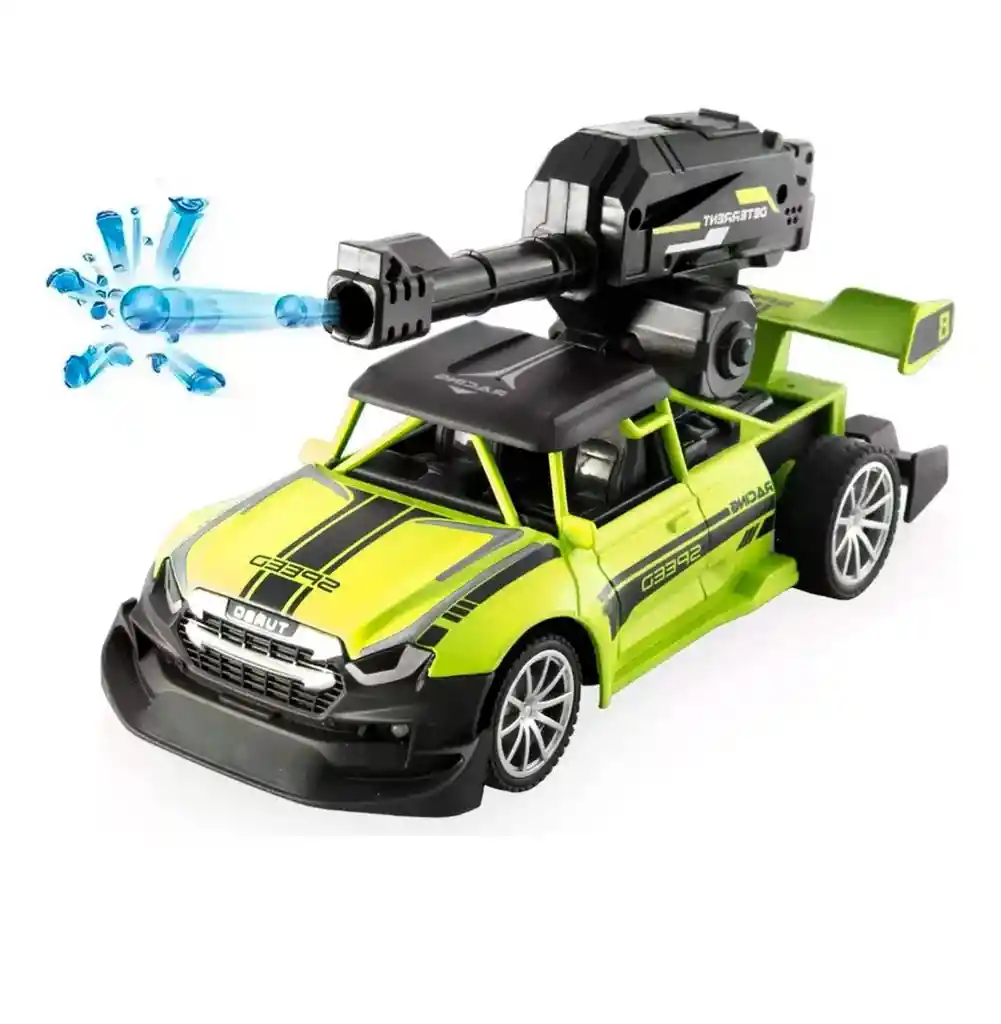 Carro Deportivo Lanza Hidrogel Stunt Juguete Niño + Baterias