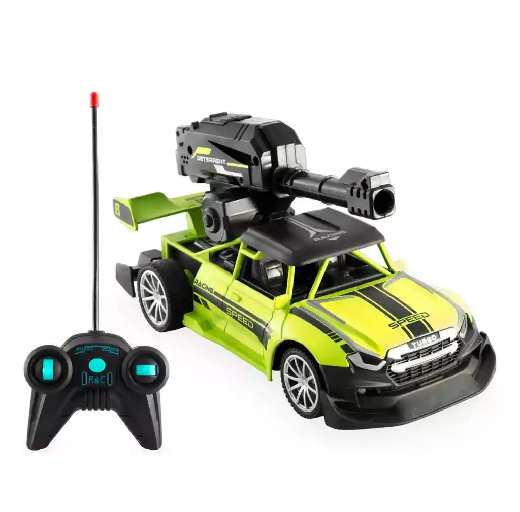 Carro Deportivo Lanza Hidrogel Stunt Juguete Niño + Baterias