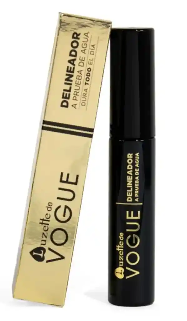 Delineador Vogue Luzette Negro 8grs.