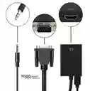 Adaptador Vga A Hdmi 1080p Con Audio