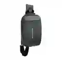 Bolso Cubierta Dura Traveling Pechero Para Hombre Con Clave