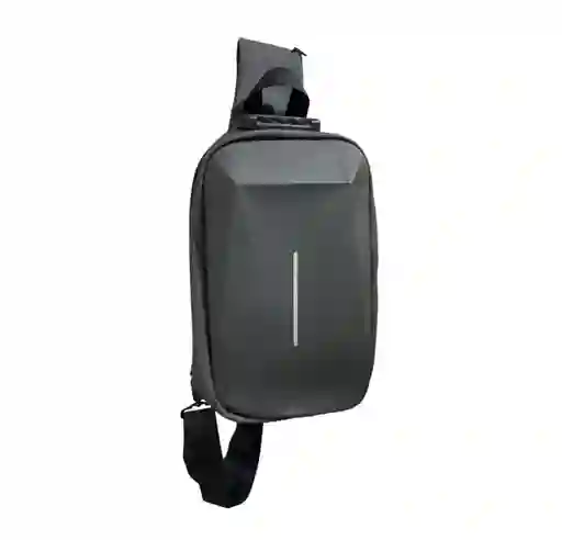 Bolso Cubierta Dura Traveling Pechero Para Hombre Con Clave
