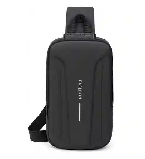 Bolso Cubierta Dura Fashion Pechero Para Hombre Con Clave