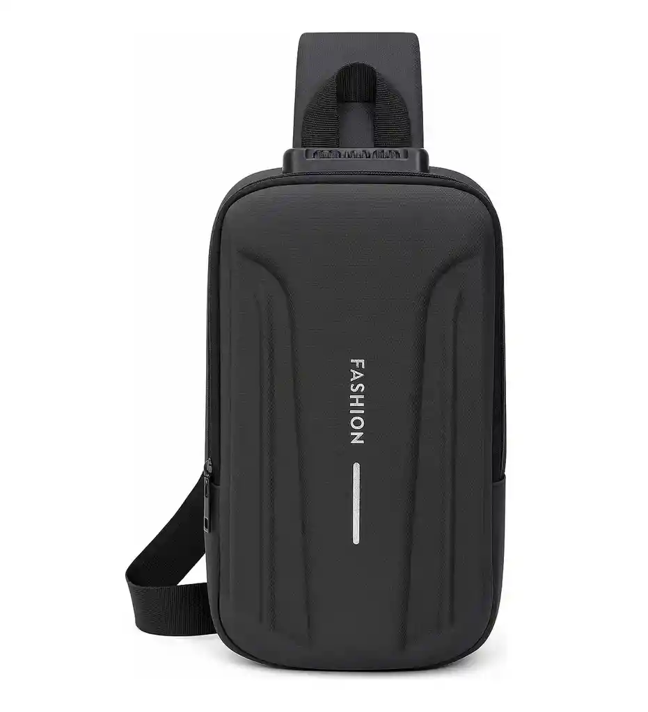 Bolso Cubierta Dura Fashion Pechero Para Hombre Con Clave
