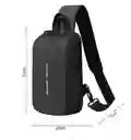 Bolso Cubierta Dura Fashion Pechero Para Hombre Con Clave