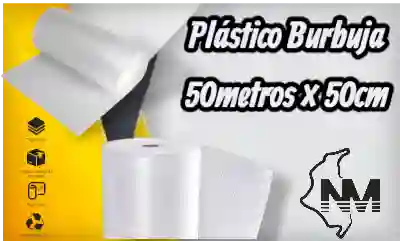 Plástico Burbuja 50metros ÷ 50cm