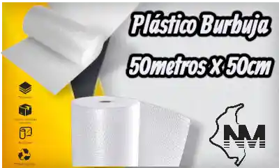 Plástico Burbuja 50metros ÷ 50cm