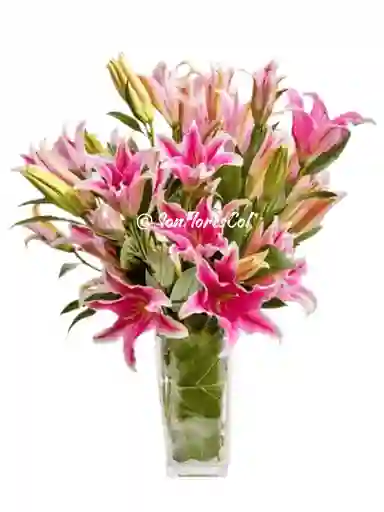 Susurro Lírico(lirios, Flores)