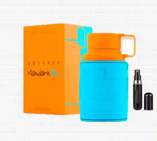 Odyssey Mandarine Sky 1.1 + Perfumero | Fragancia Para Caballero Floriental Dulce Amaderada