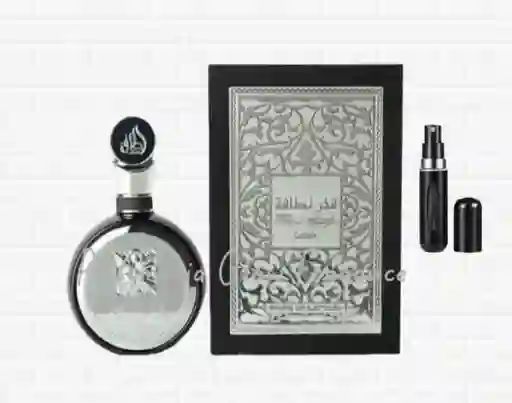 Lattafa Fakhar Black 1.1 + Perfumero | Fragancia Para Caballero Aromática Especiada Amaderada