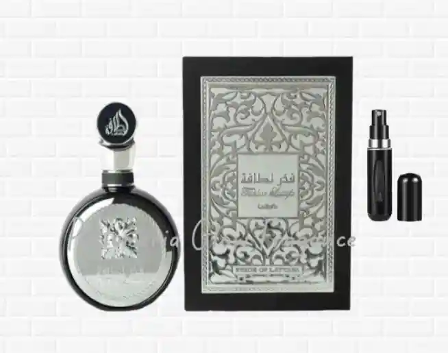 Lattafa Fakhar Black 1.1 + Perfumero | Fragancia Para Caballero Aromática Especiada Amaderada