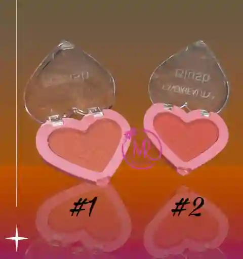 Rubor Compacto En El Tono #1