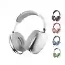 Audífonos Inalámbricos De Diadema Blanca Con Bluetooth P9