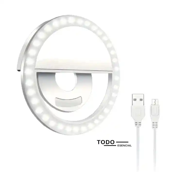 Aro De Luz Led Celular Foto Selfie