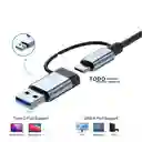 Adaptador 8 En 1 Multipuerto Con Audio Y Sd/micro Sd