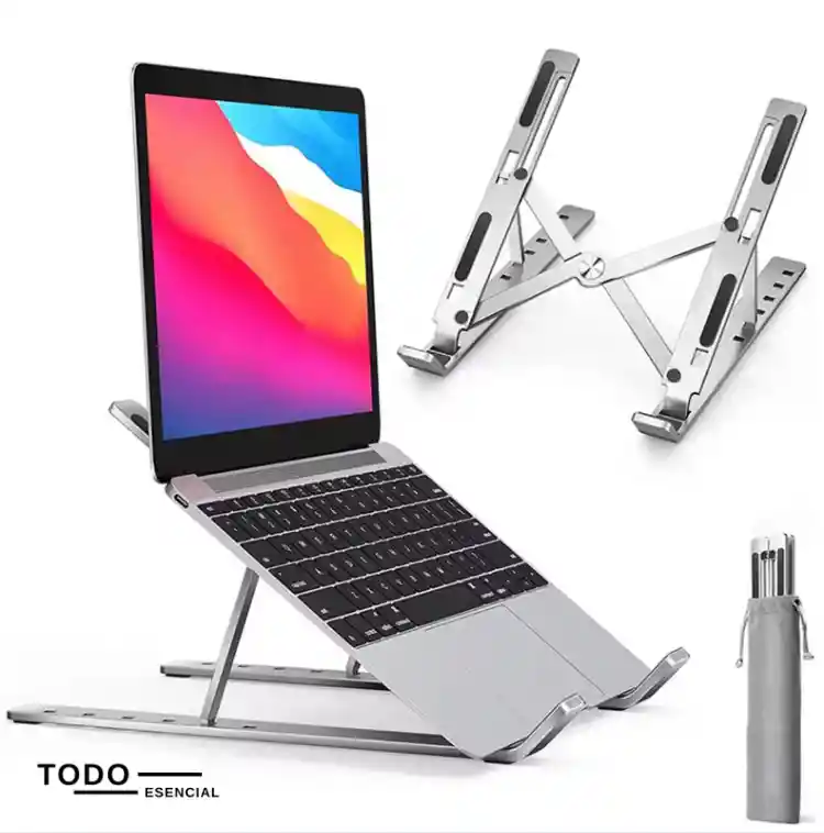 Base Soporte Computador Laptop Metálico
