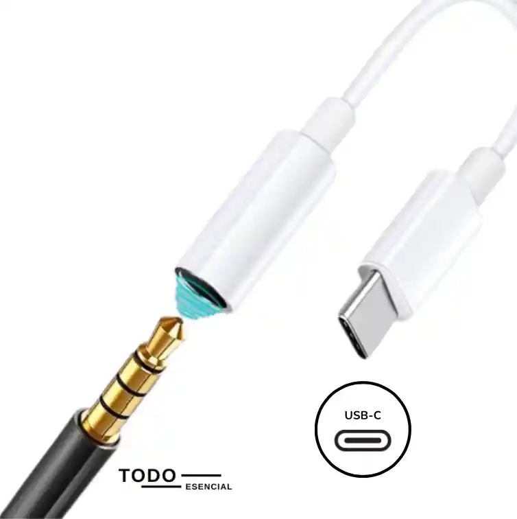 Adaptador De Audio Tipo C To Jack