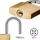 Candado De Seguridad Thomking 50mm 3 Llaves