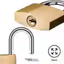 Candado De Seguridad 20mm 3 Llaves