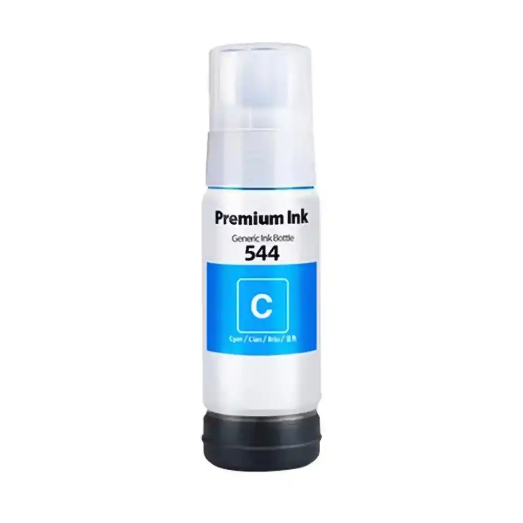 Bote De Tinta Genérica Epson 544 Cian X70ml