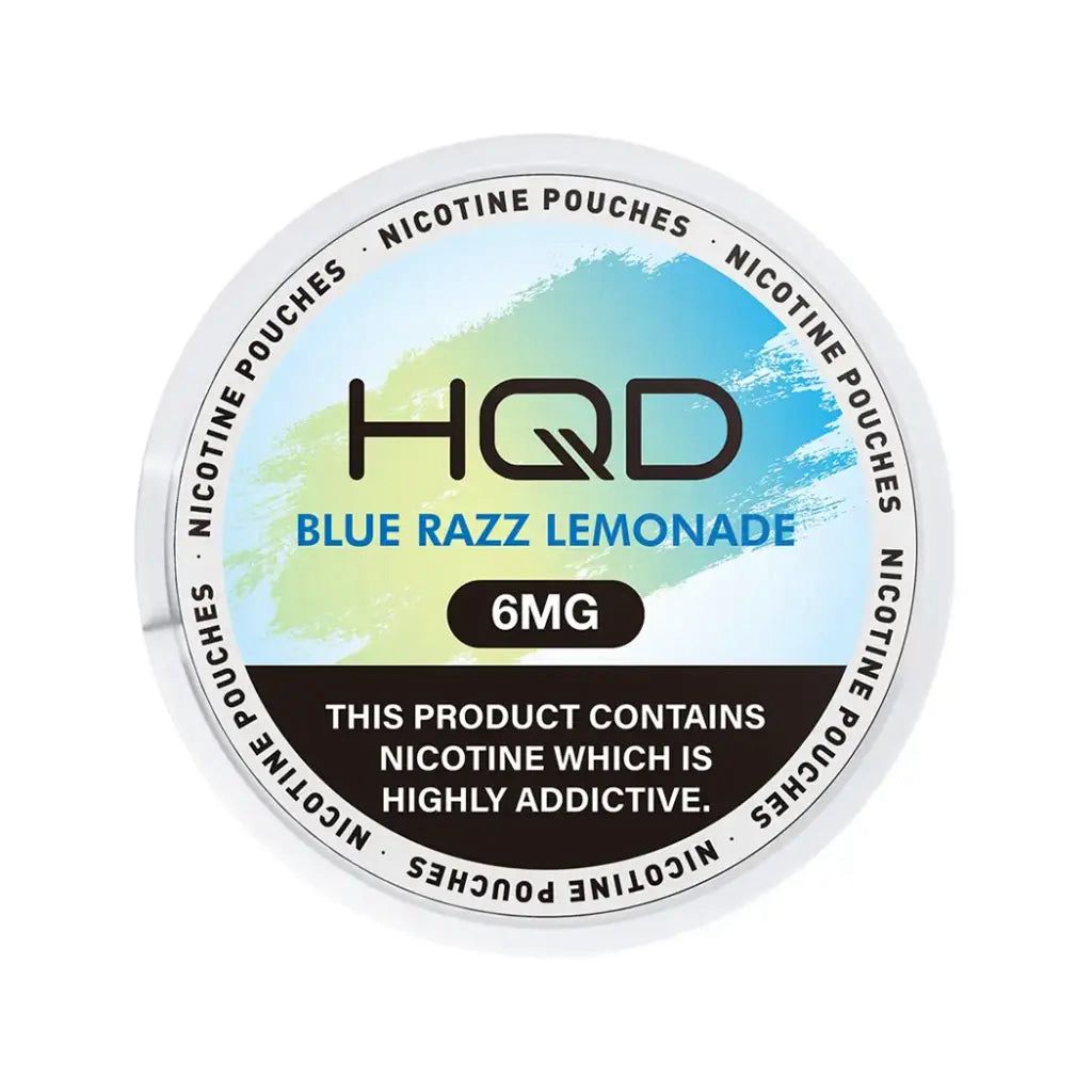 Hqd Blue Razz Lemonade 6mg Parches De Nicotina, Nicotine Pouches - Rappi