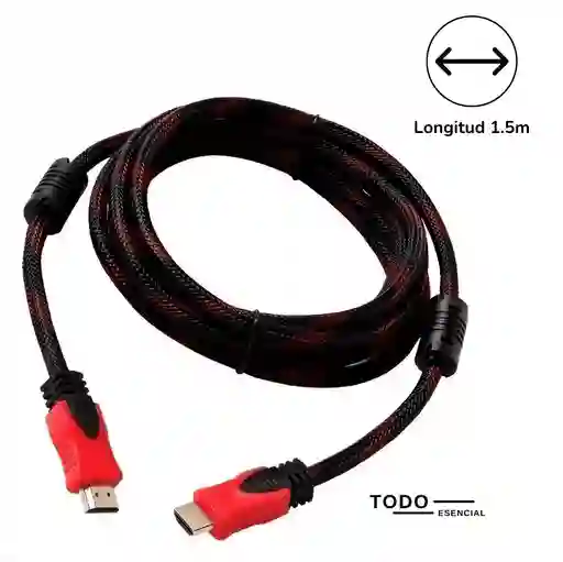 Cable Hdmi Mallado 1.5 Metros