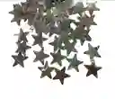 Confeti Metalizado Estrella Plateado Madres