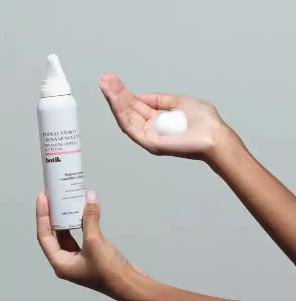 Limpiador Facial En Espuma Nutritiva Acido Poliglutámico Botik 150 Gr