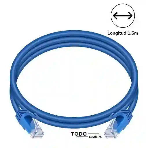 Cable Red Ethernet Rj45 1.5m