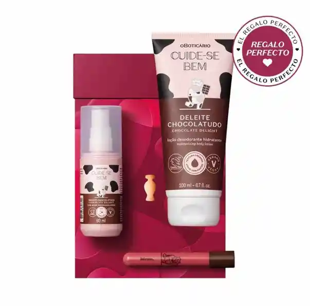 Kit De Regalo De Amor Y Amistad Cuidado Corporal Cuide Se Bem Chocolatudo