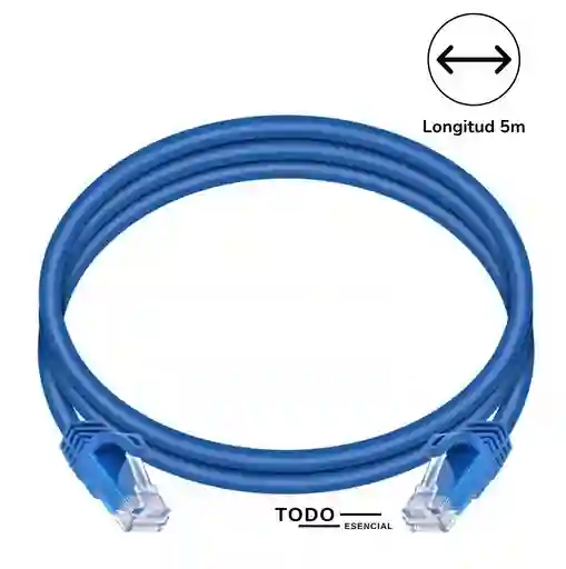 Cable Red Ethernet Rj45 5m