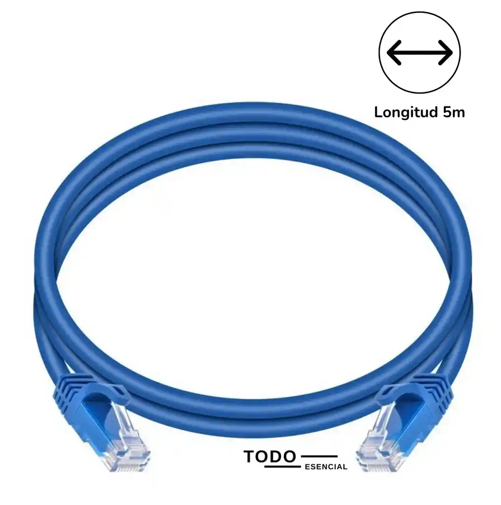 Cable Red Ethernet Rj45 5m