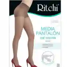 Media Velada Pantalon Seda Fria Color Pistacho Talla Xl Marca Richi