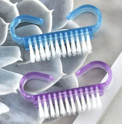 Cepillo Para Limpieza De Uñas X2 Unidades