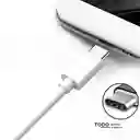Cable Android 2 Metros Tipo C A Tipo C Carga Rápida 3.1 A