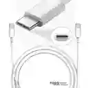 Cable Android 2 Metros Tipo C A Tipo C Carga Rápida 3.1 A
