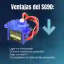 X2 Unidades Servomotor Sg90 Servo Motor 180 Grados