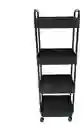 Carrito Organizador Lineal De 4 Niveles Ancho 102x40x29 Cm