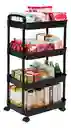 Carrito Organizador Lineal De 4 Niveles Ancho 102x40x29 Cm