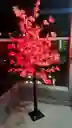 Arbol Luces Luz Led Navidad Hojas De Arce Flores Naranjado
