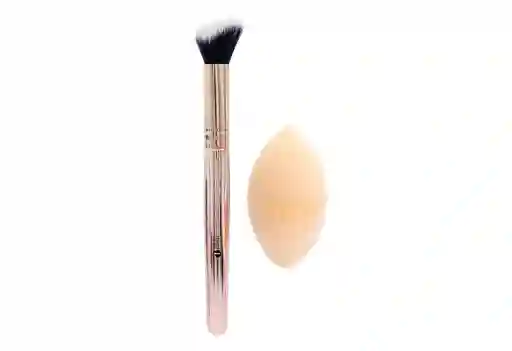 Kit Perfect Duo Brocha Y Esponja Trendy