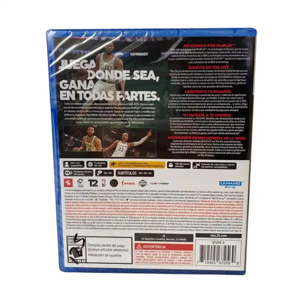 Nba 2k25 Para Ps5 Nuevo Fisico