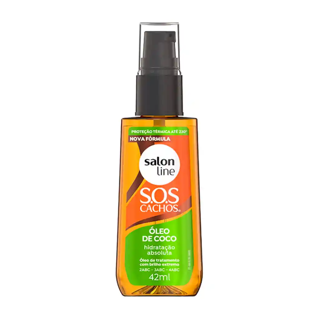 Salon Line Óleo De Tratamiento Coco – Nutrición Profunda, Brillo Intenso Y Reparación Del Cabello 42ml