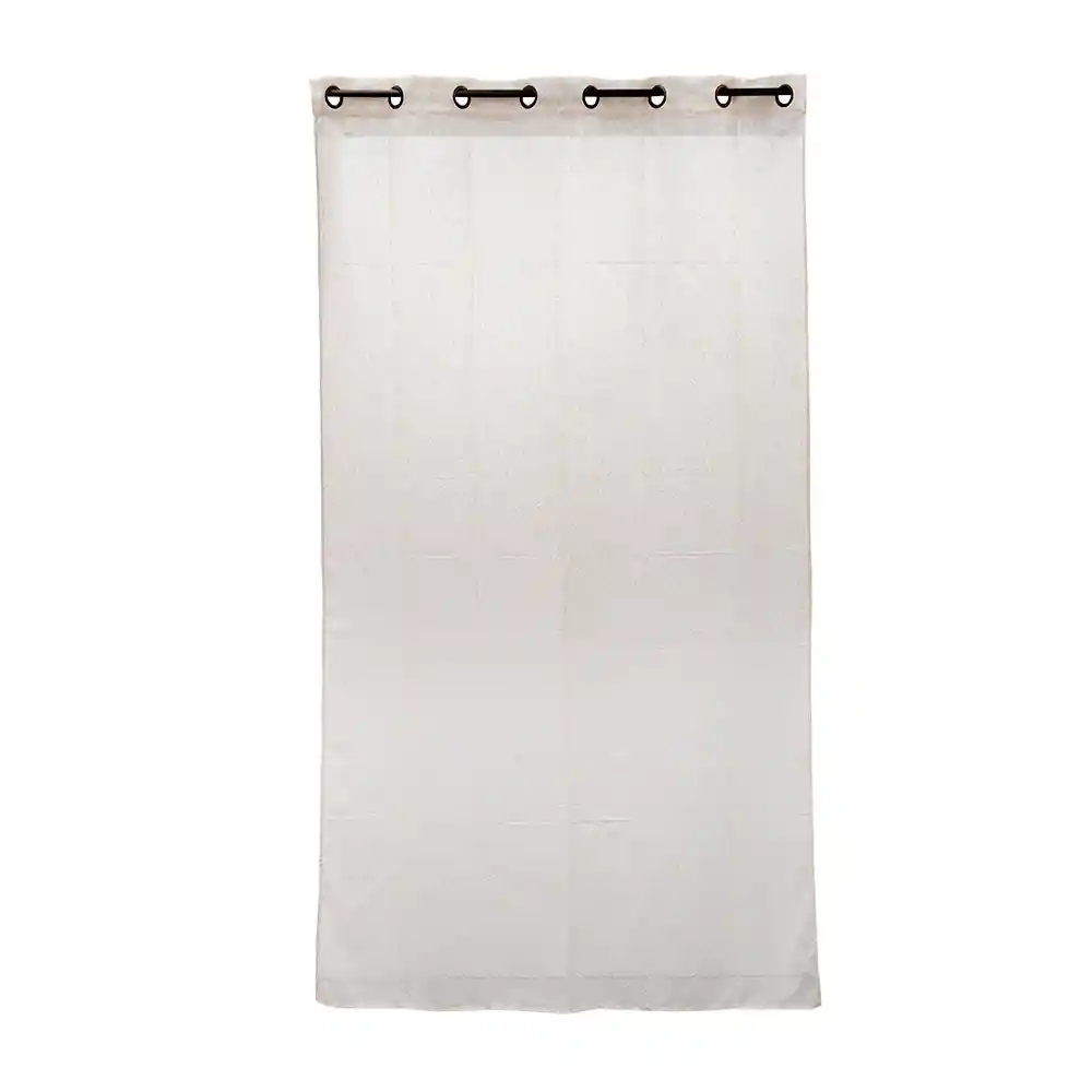 Cortina Velo Expressions 140x240cm Beige Poliester