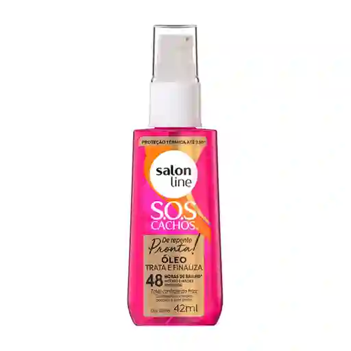 Salon Line Óleo De Tratamiento Derepente Pronta – Reparación Inmediata, Brillo Intenso Y Nutrición Profunda 42ml
