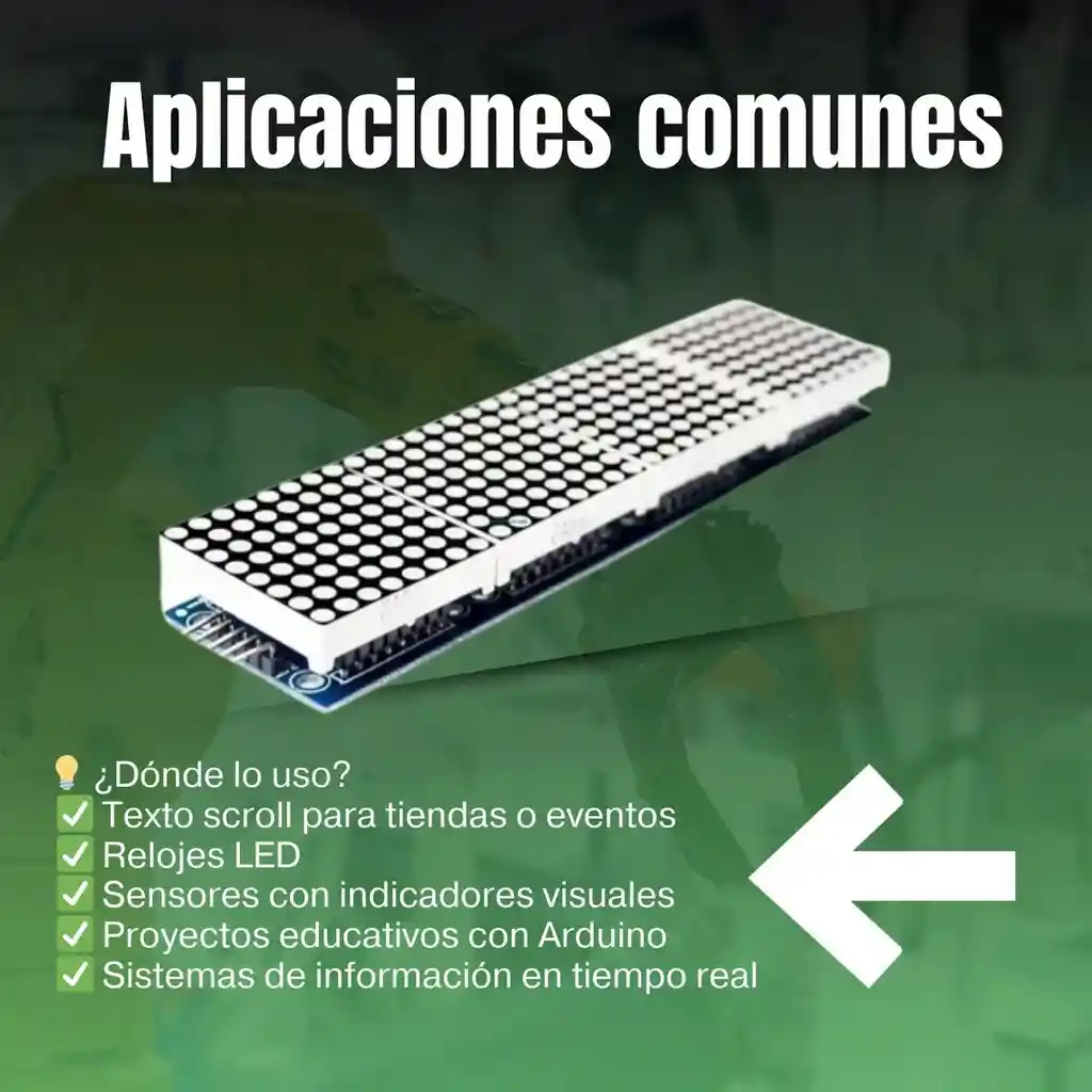 Modulo Matriz Led Max7219 X 4 Electronico
